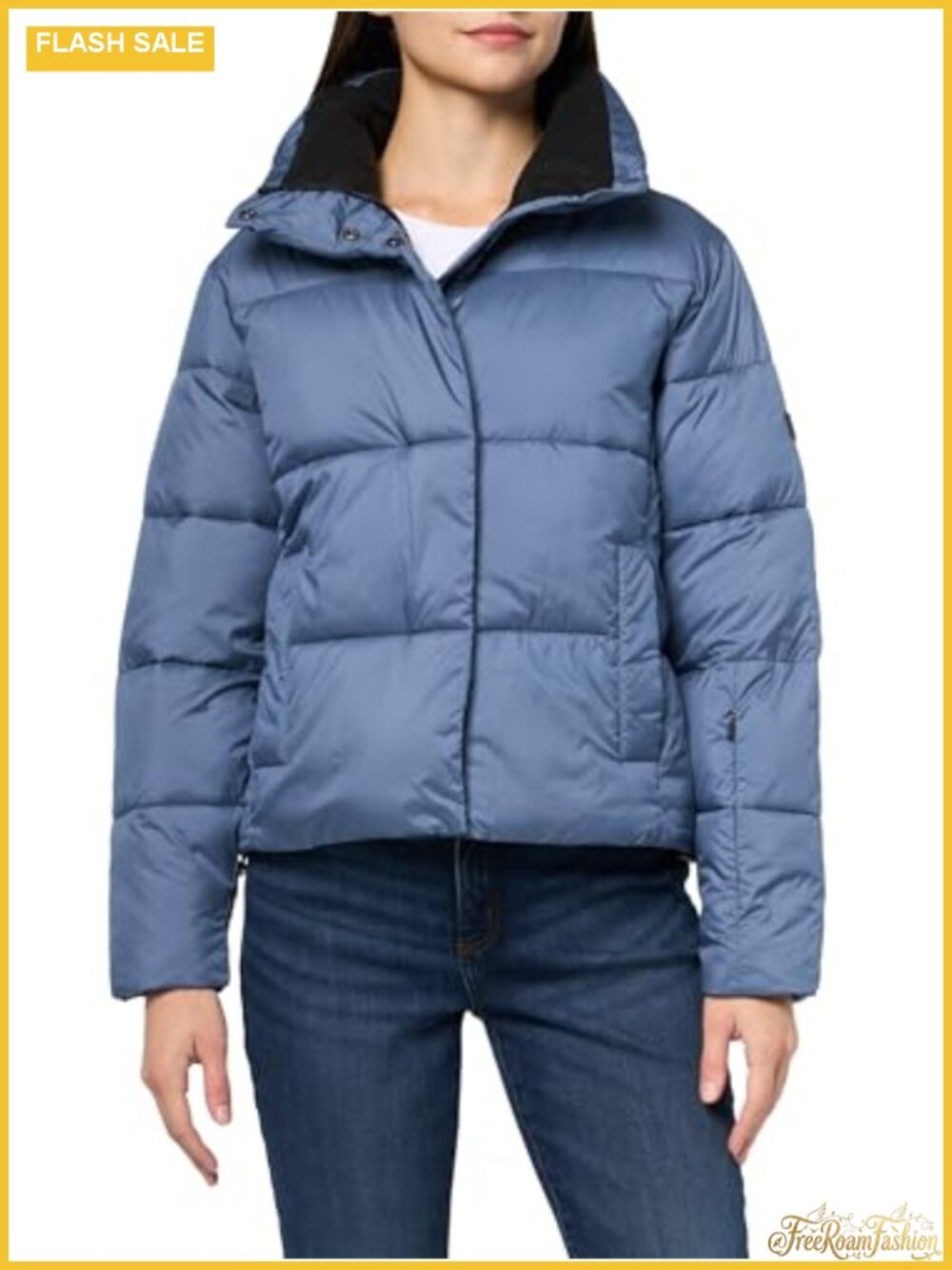10k Waterproof Puffer Jacket Recycled Insulation Oversized Collar